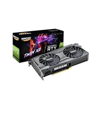 Placa de Vídeo INNO3D GeForce RTX 3060 TWIN X2, 12GB, GDDR6, DLSS, Ray Tracing, N30602-12D6-119032AH