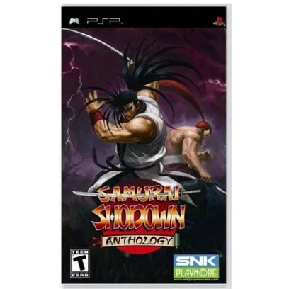 Game Samurai Shodown Anthology - PSP Novo
