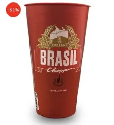 Copo Brahma Brasil n 1 - 250ML | R$1,90
