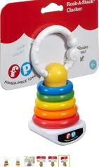 Chocalho Rockastack Clacker, Fisher Price, Mattel