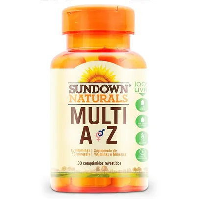 Multi vitamínico Sundown de A a Z | R$10