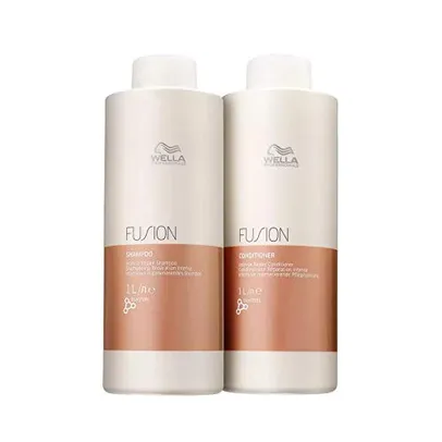 Kit Wella Fusion Intense Repair Shampoo e Condicionador 1 L