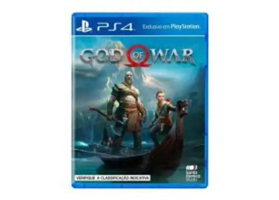 Jogo God of War - PS4 - R$76