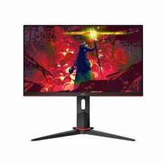 Monitor LED 23.8” AOC Gamer 24G2/BK, Full HD,Resolução 1920x1080,Widescreen,HDMI, VGA, DisplayPort, Painel IPS, 144Hz | R$1.574