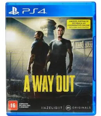 A Way Out - PS4 (Frete grátis Prime)