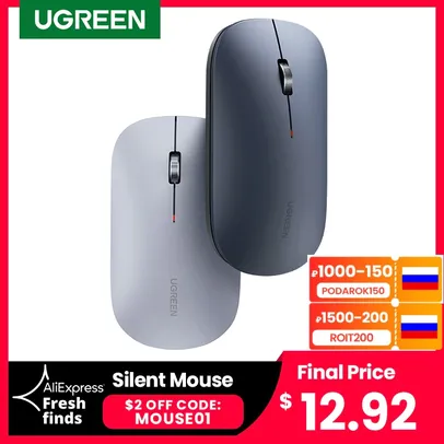 Mouse UGREEN Wireless Silent  4000 DPI