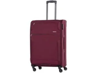 Mala de Viagem Samsonite Grande Expansiva - com Giro 360º Soft Spin Air Vinho