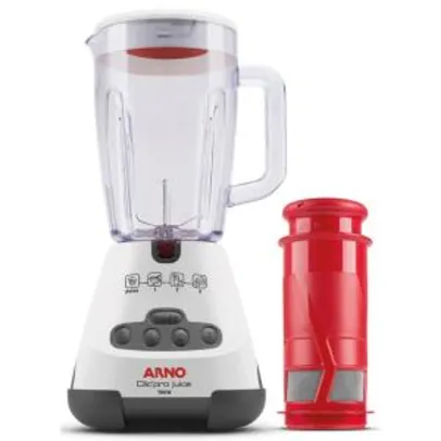 Liquidificador 1.6L 700W Arno Clic Pro Juice LN4J com Filtro e 3 Velocidades Branco - 127V - R$119