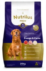 Ração Seca Nutrilus Pro+ Frango & Carne para Cães Adultos