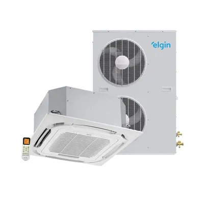 Foto do produto Ar Condicionado Elgin, Split Cassete, Plus, 60000 Btu/h, Quente e Frio, Monofásico, 380 Volts - 45KPQI60B2NA