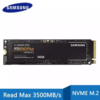 [primeira compra] Samsung nvme 500GB 970 evo plus | R$537