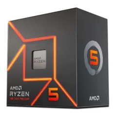 AMD Ryzen 5 7600, 6-Core, 12-Threads, 3.8GHz (5.1GHz Turbo), Cache 38MB, AM5