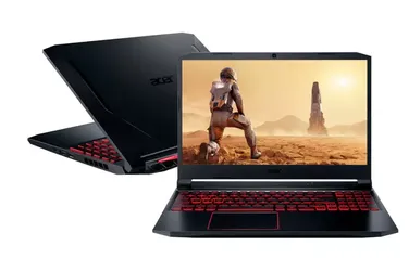 Notebook Gamer Acer Intel Core i5 8GB 1TB 256GB - SSD 15,6” NVIDIA GeForce GTX 1650 4GB AN515-5554L9