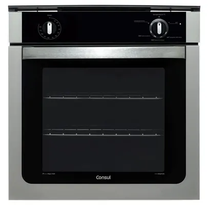 Forno de Embutir Consul a Gás COA84BR com Timer e Menu Controle Fácil - 78L