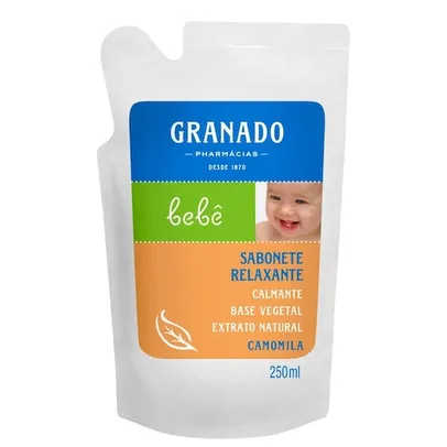 Granado Bebê Glicerina Camomila - Sabonete Líquido Refil 250ml