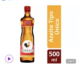 Azeite de Oliva Gallo Tipo Único 500ml