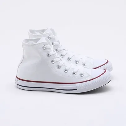 Tênis All Star Converse Chuck Taylor Cano Alto Branco Feminino