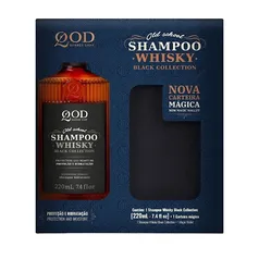 Kit Shampoo whisky Qod e carteira mágica 