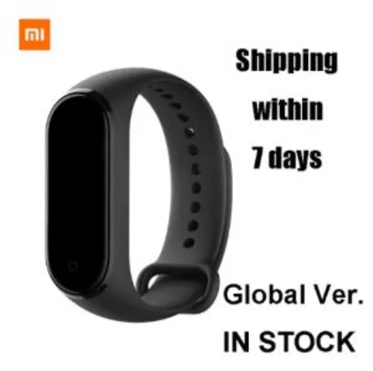 [Aliexpress] Xiaomi Mi Band 4 - Versão Global R$120