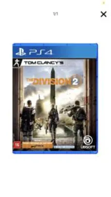 Tom Clancy’s The Division 2 - PS4 R$37