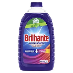 [PRIME] Sabão Líquido Brilhante Limpeza Total 3L | R$18