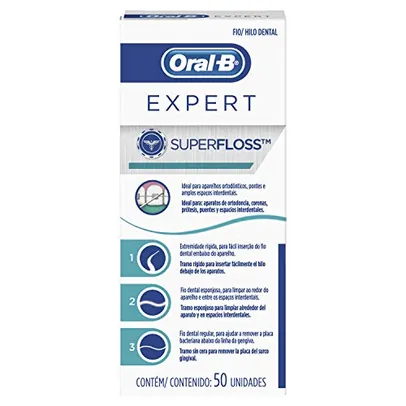 Fio Dental Oral-B Superl Floss 50m