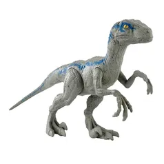 Boneco (30cm) Velociraptor Blue Mattel - Jurassic world