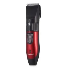 Cortador de cabelo Kemei KM - 730 Electric Rechargeable Hair Clipper Trimmer - R$22