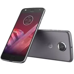 Smartphone Moto Z2 Play, Dual Chip, Platinum, Tela 5,5", Android 7.1.1, 12MP, 64GB