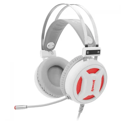 Headset Gamer Redragon Minos H210, Surround 7.1, White, USB