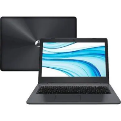 Notebook Positivo Stilo XCI8660 Intel Core i5 4GB 1TB Tela LCD 14" Linux - Cinza Escuro - R$1911