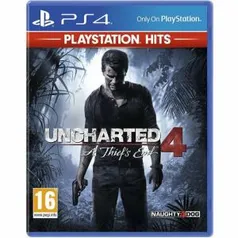 Uncharted 4 - PS4 Mídia Física - R$ 23,99 com AME