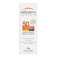 Protetor Solar Facial Diário Helioderm Suncare FPS 50 50g