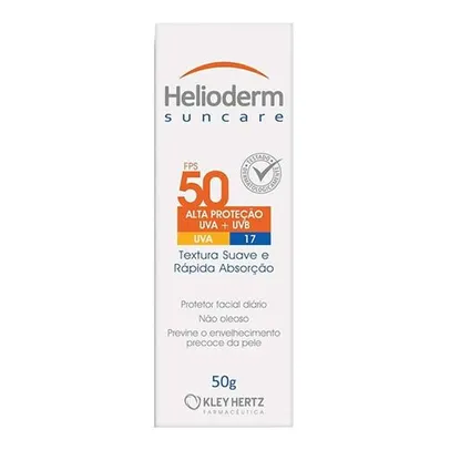 Protetor Solar Facial Diário Helioderm Suncare FPS 50 50g