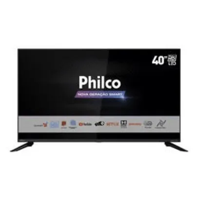 Smart TV LED 40'' Philco PTV40G60SNBL FHD - R$1399