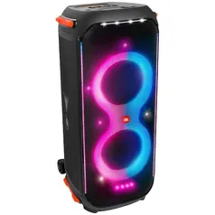 Caixa de Som Portátil JBL PartyBox 710 com Bluetooth, Luzes LED e À Prova de Respingos - 800W RMS