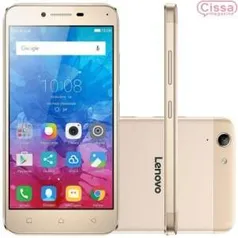 [Cissa Magazine] Smartphone Lenovo Vibe K5 A6020 4G 16GB Dual Desbloqueado Dourado por R$ 750