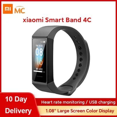 [Novo Usuario ] Smartband Xiaomi Redmi band 4c 4c | R$44