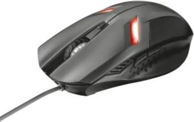 Mouse Gamer LED Ziva Gaming 6 botões 2000DPI Iluminação Pulsante