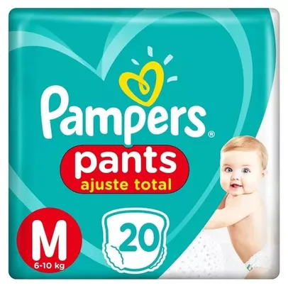 [Ame 42] 3 pacotes -  Fraldas Descartáveis Pampers Pants M - 60 unidades