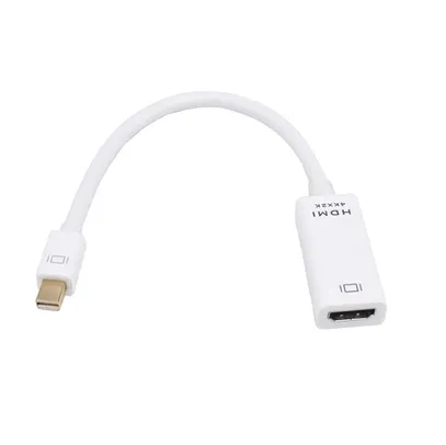 Mini Adaptador Displayport para HDMI, 15cm, 4K/30Hz, Pure Power