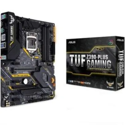 Placa-Mãe Asus TUF Z390-Plus Gaming, Intel LGA 1151, ATX, DDR4