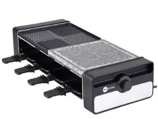 (AME SC 35R$) Raclette Grill Elétrica Fun Kitchen - 110v