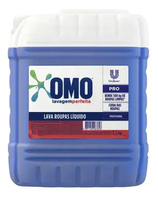 Detergente Líquido Omo Profissional Lavagem Perfeita 7l | R$ 50