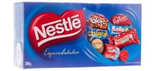 Caixa De Bombom Nestlé Especialidades 300G - R$7