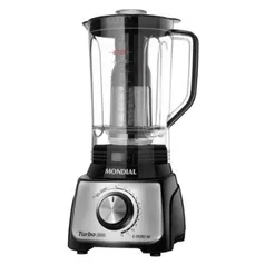 [AME R$110] Liquidificador Mondial Turbo Inox 1100W