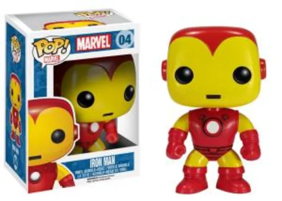 Iron Man Clássico Marvel Funko POP! por R$59,90