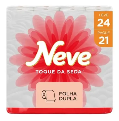 Papel Higiênico Neve Toque De Seda Leve 24 Pague 21