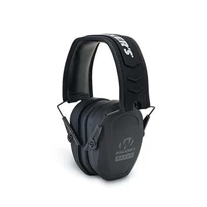 [PRIME] Walker's Protetor de ouvido passivo Slim Razor – Fones de ouvido ultradiscretos – Preto