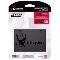 [Cartão Americanas]  Ssd Kingston 240gb - R$132 (ou R$126 com Ame)